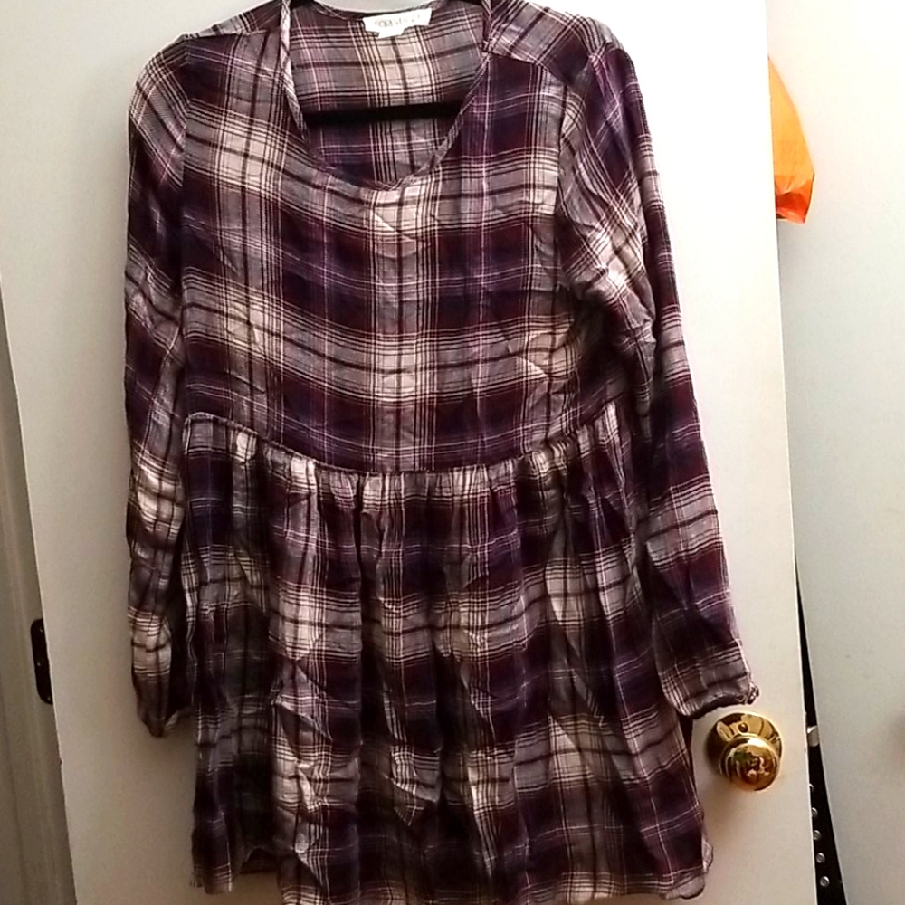 Flannel Shirt Dresses